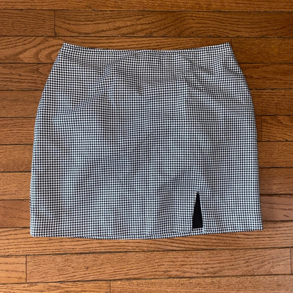 Gingham skirt